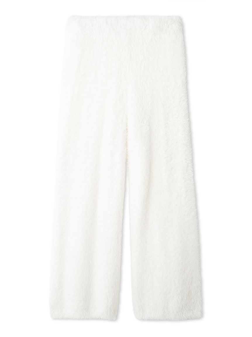 SNIDEL HOME「シャギーロングパンツ」|ルームウェア|