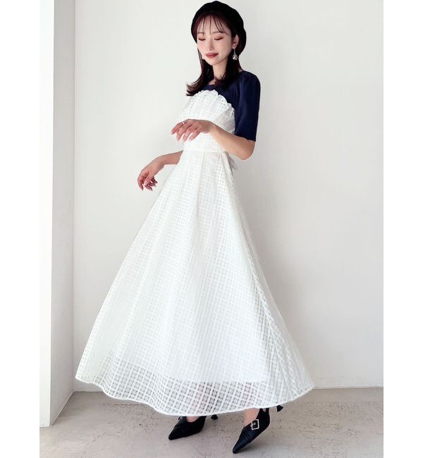 RESEXXY「バルーンヘムドッキングワンピース」|ワンピース|