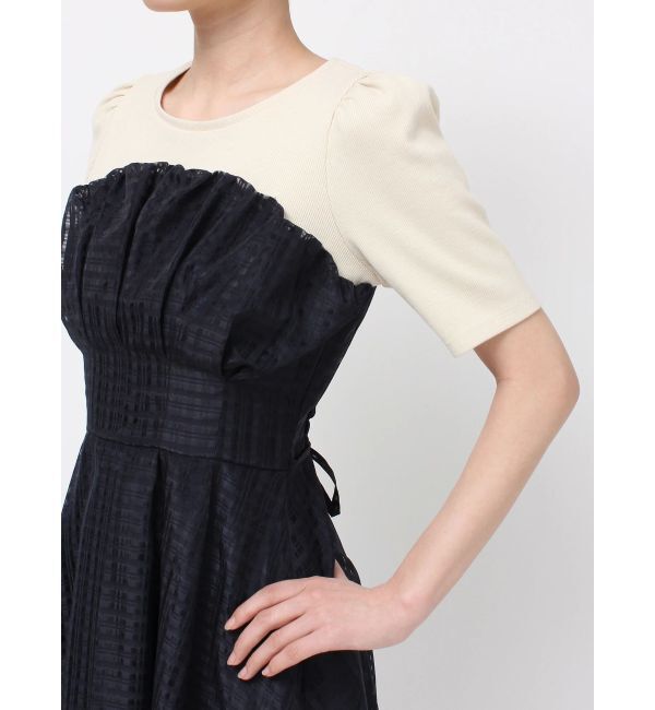 RESEXXY「バルーンヘムドッキングワンピース」|ワンピース|