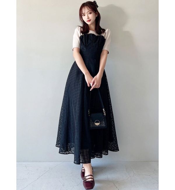 RESEXXY「バルーンヘムドッキングワンピース」|ワンピース|