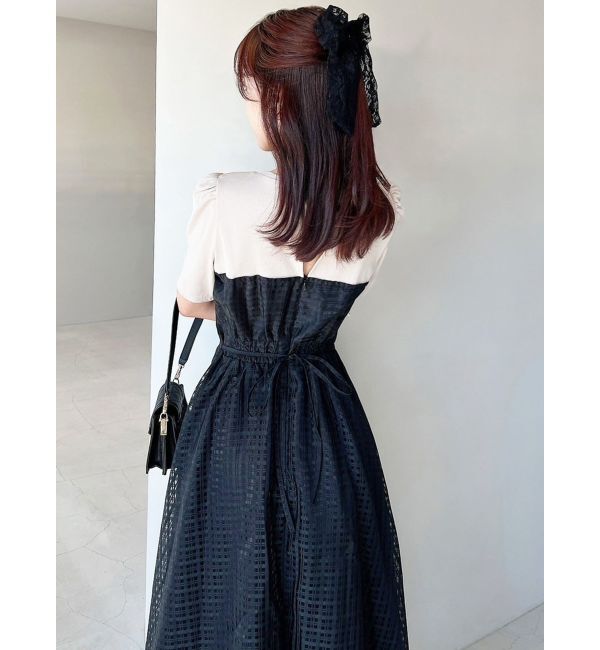 RESEXXY「バルーンヘムドッキングワンピース」|ワンピース|