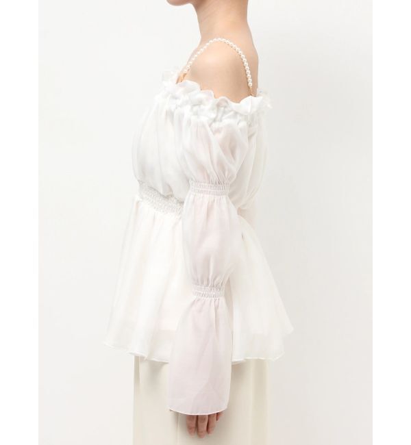 RESEXXY「ボリュームギャザーオフショルブラウス」|シャツ・ブラウス|