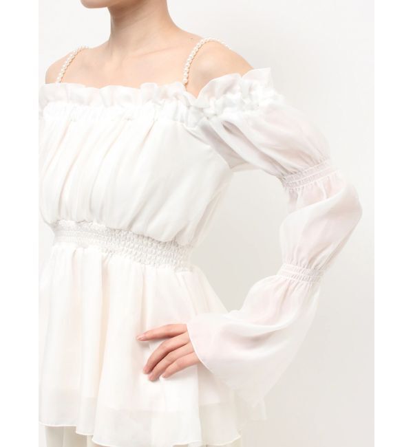 RESEXXY「ボリュームギャザーオフショルブラウス」|シャツ・ブラウス|