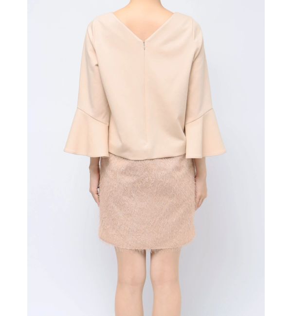 dazzlin「ジャカード切替サックワンピース」|ワンピース|