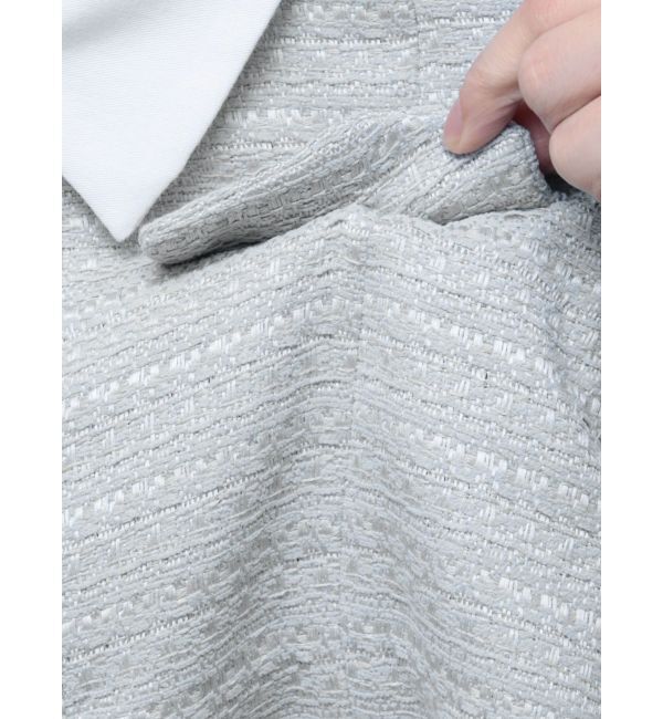 dazzlin「ツイードドッキングミニワンピース」|ワンピース|