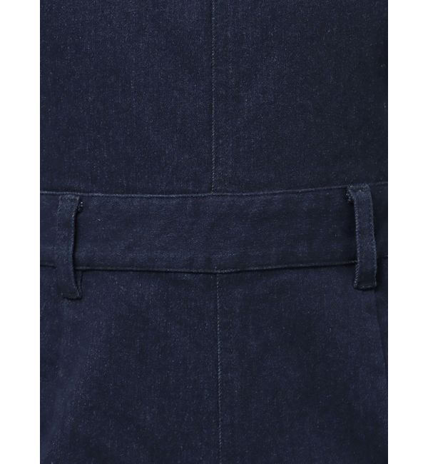 dazzlin「スリムデニムベアロンパース」|ワンピース|