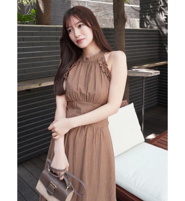 dazzlin「【再生産】アメスリフリルシェイプワンピース」|ワンピース|