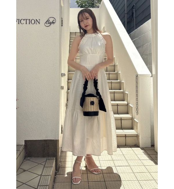 dazzlin「【再生産】アメスリフリルシェイプワンピース」|ワンピース|