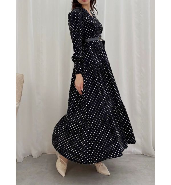 dazzlin「テーラーカラーコルセットワンピース」|ワンピース|