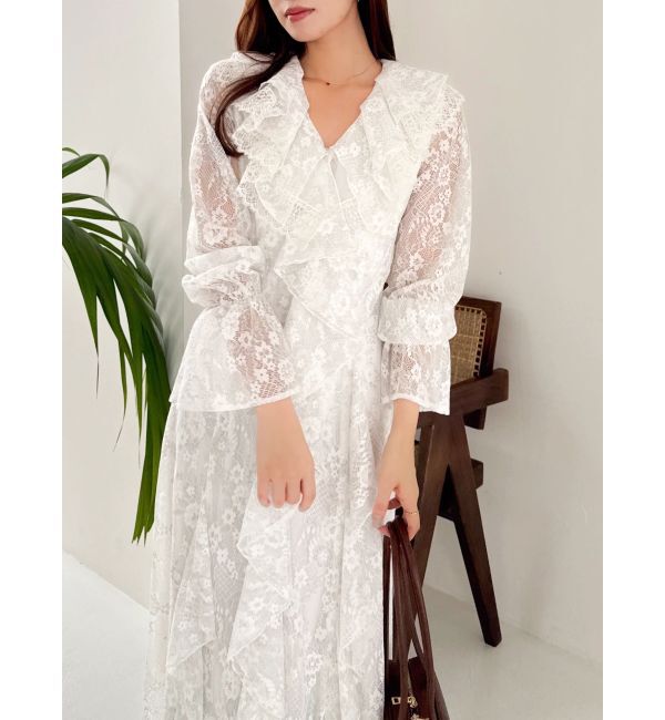 dazzlin「レースガウンワンピース」|ワンピース|