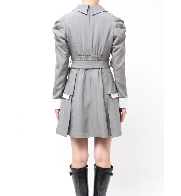 dazzlin「ビッグカラートレンチミニワンピース」|ワンピース|