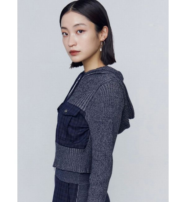 EMODA「ドッキングポケットパーカー」|パーカー|