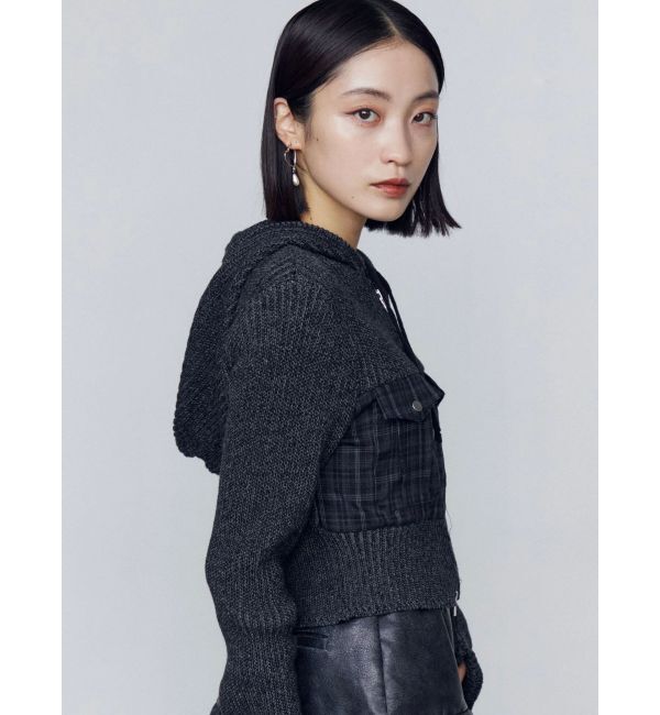 EMODA「ドッキングポケットパーカー」|パーカー|