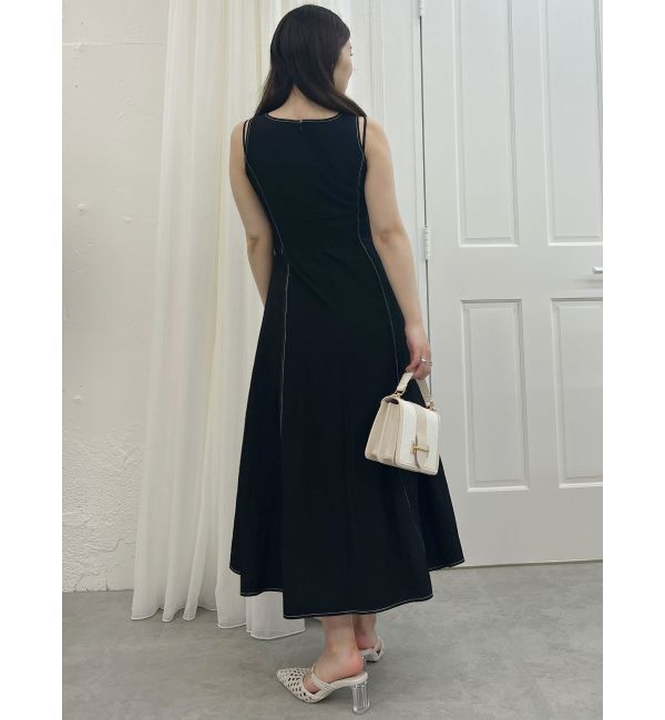 MERCURYDUO「ビックリボンタイプライターワンピース」|ワンピース|