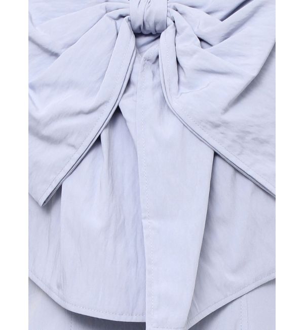 MERCURYDUO「ビックリボンタイプライターワンピース」|ワンピース|