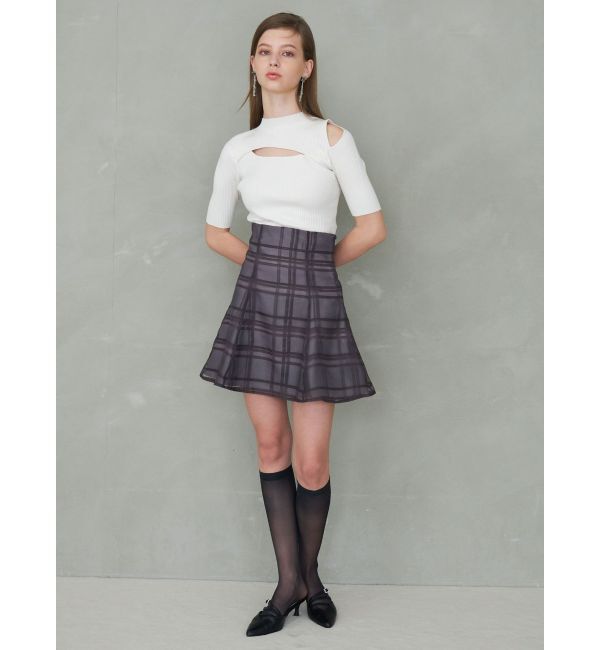 MERCURYDUO「2WAYカットアウトニット」|ニット・セーター|