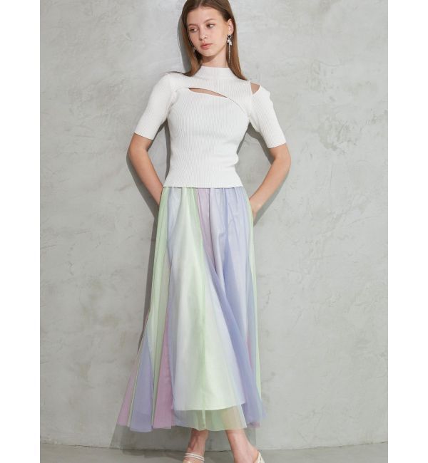 MERCURYDUO「2WAYカットアウトニット」|ニット・セーター|