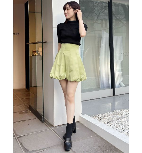 MERCURYDUO「バルーンミニコルセットスカート」|スカート|