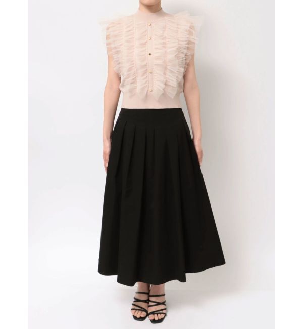 MERCURYDUO「チュールフリルニット」|ニット・セーター|