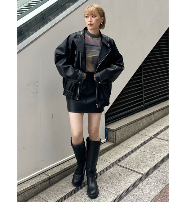 MURUA「エンジニアロングブーツ」|ロングブーツ|