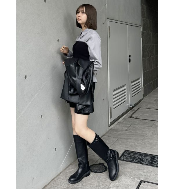 MURUA「エンジニアロングブーツ」|ロングブーツ|