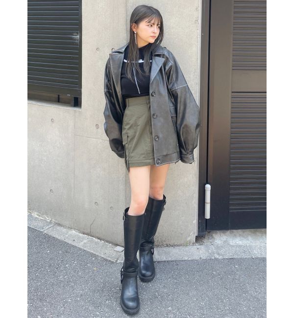 MURUA「エンジニアロングブーツ」|ロングブーツ|