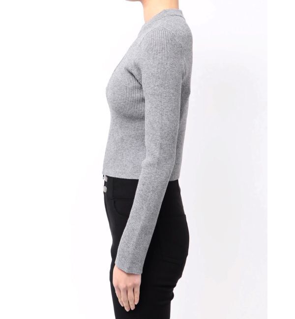 MURUA「ワンショルダーZIPニット」|ニット・セーター|