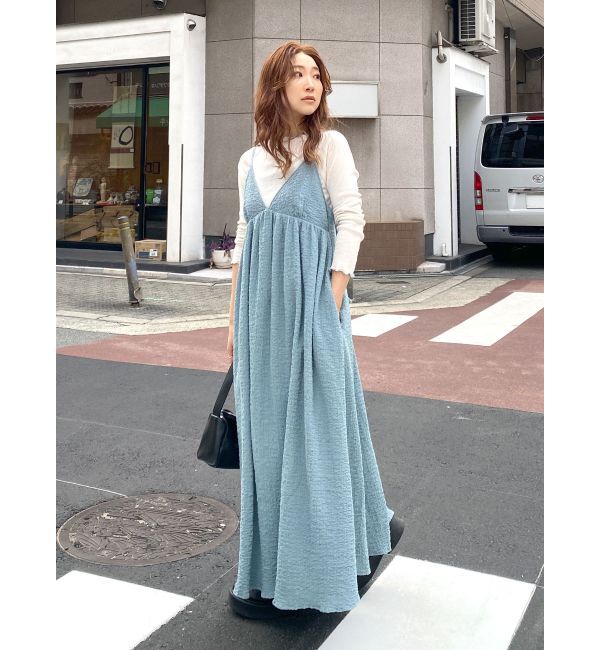 Ungrid「オフショルデザインロングスリーブTee」|Tシャツ・カットソー|