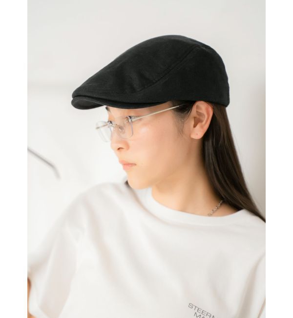 Ungrid「リネン混ハンチング」|ハンチング・ベレー帽|