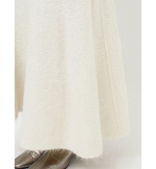 LAGUNAMOON「アルパカシャギーニットナローフレアスカート」|スカート|