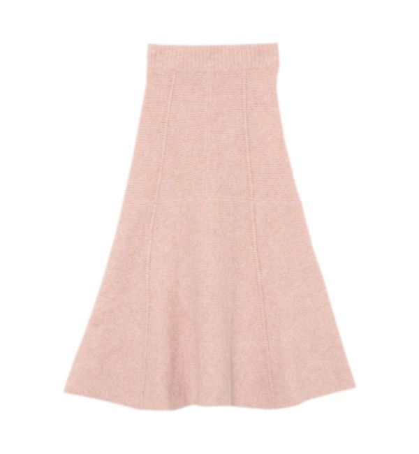 LAGUNAMOON「アルパカシャギーニットナローフレアスカート」|スカート|