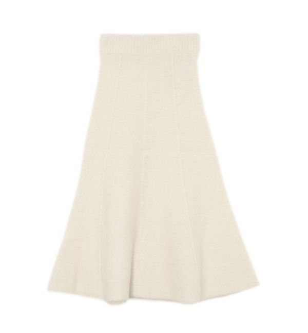 LAGUNAMOON「アルパカシャギーニットナローフレアスカート」|スカート|