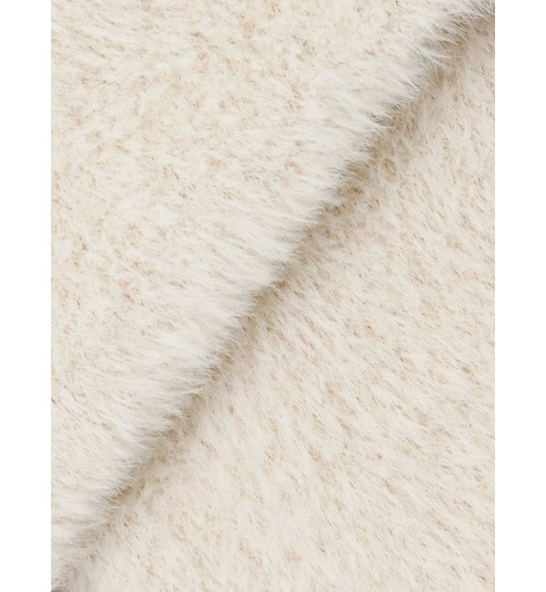 LAGUNAMOON「ミニシャギーセッケツニットカーディガン」|カーディガン|