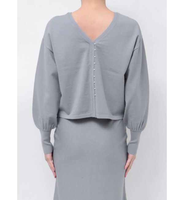 LAGUNAMOON「2WAYミニパールニットプルオーバー」|ニット・セーター|