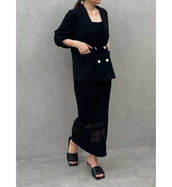 LAGUNAMOON「【riiさんコラボカラー・サイズあり】ロールアップジャケット」|テーラードジャケット|