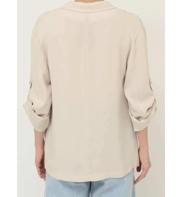 LAGUNAMOON「【riiさんコラボカラー・サイズあり】ロールアップジャケット」|テーラードジャケット|