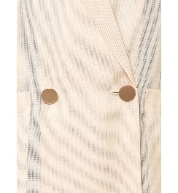 LAGUNAMOON「【追加生産】メッシュダブルテーラージャケット」|テーラードジャケット|