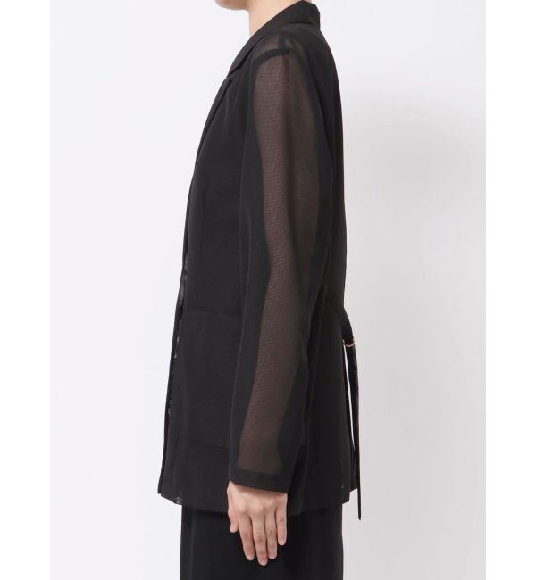 LAGUNAMOON「【追加生産】メッシュダブルテーラージャケット」|テーラードジャケット|