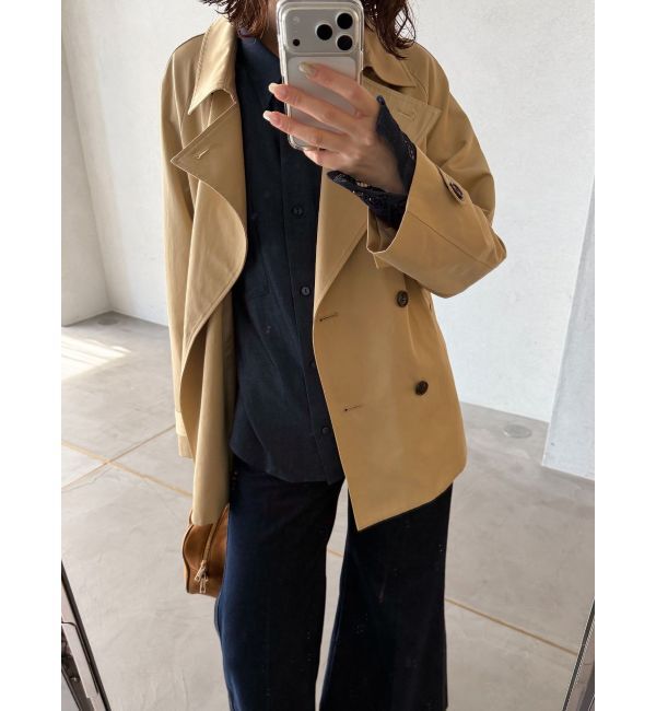 LAGUNAMOON「ミディアムトレンチコート」|トレンチコート|