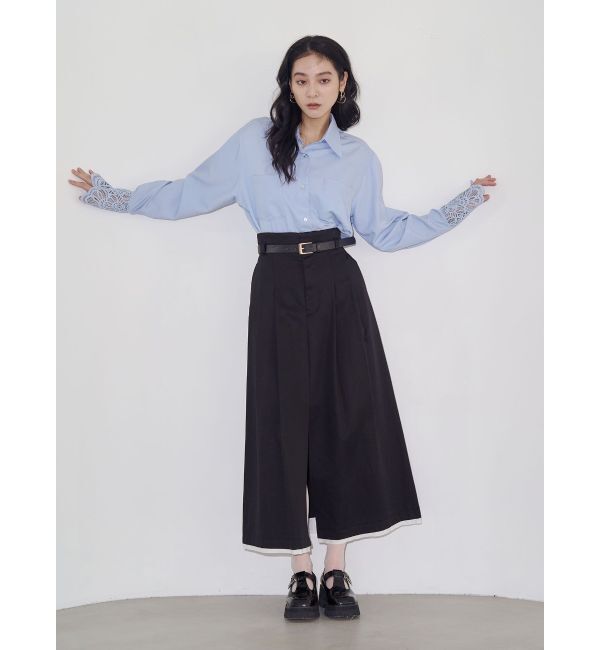 LAGUNAMOON「スリットチノスカート」|スカート|