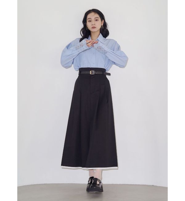 LAGUNAMOON「スリットチノスカート」|スカート|