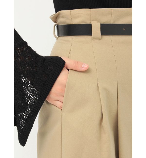 LAGUNAMOON「スリットチノスカート」|スカート|