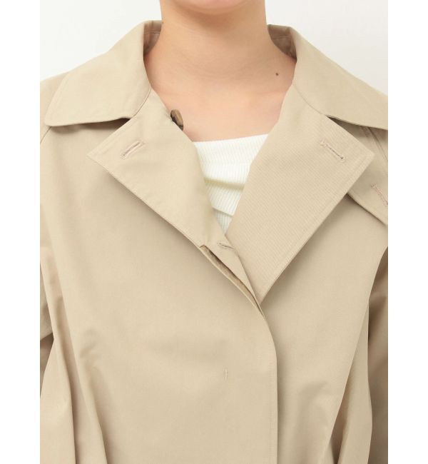 LAGUNAMOON「タックヘムトレンチライクショートブルゾン」|ブルゾン・スタジャン|