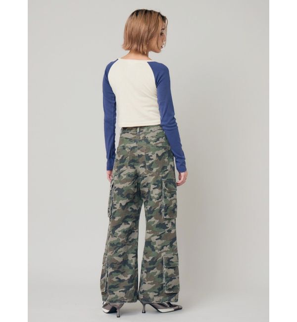 EVRIS「ボリュームカーゴデニムパンツ【セットアップ着用可能】」|デニム|