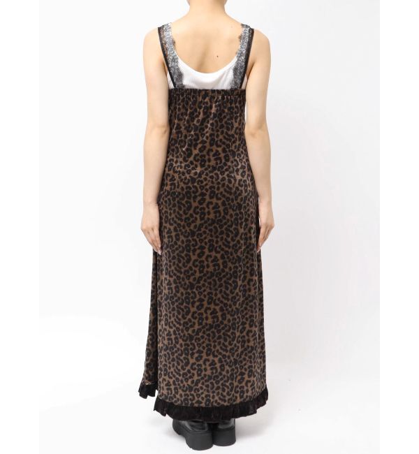 EVRIS「ベロアレースロングワンピース」|ワンピース|