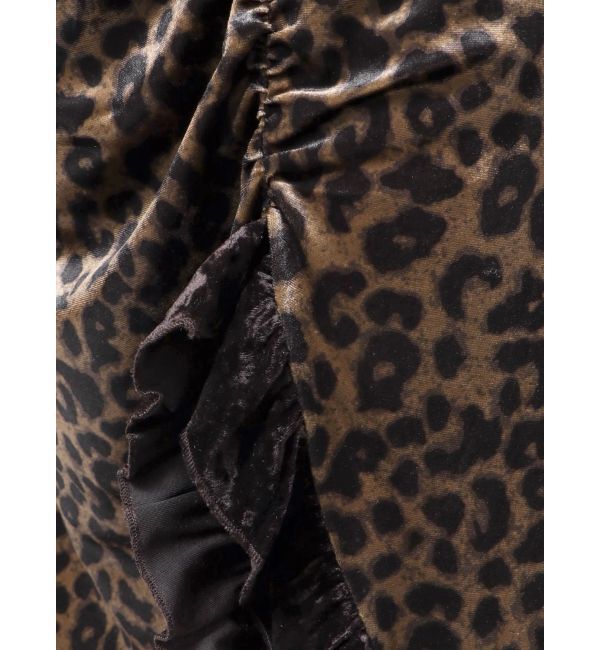 EVRIS「ベロアレースロングワンピース」|ワンピース|