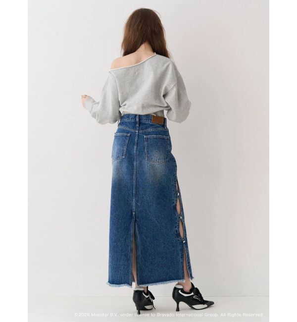 EVRIS「【ザ・ローリング・ストーンズ】ワンショルスウェット」|スウェット・ジャージ|