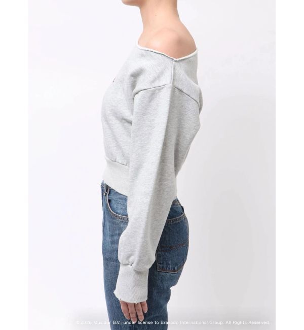 EVRIS「【ザ・ローリング・ストーンズ】ワンショルスウェット」|スウェット・ジャージ|