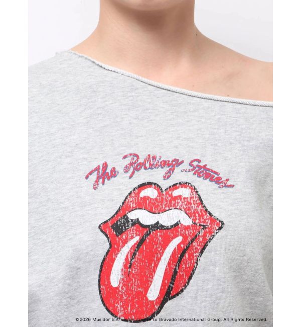 EVRIS「【ザ・ローリング・ストーンズ】ワンショルスウェット」|スウェット・ジャージ|