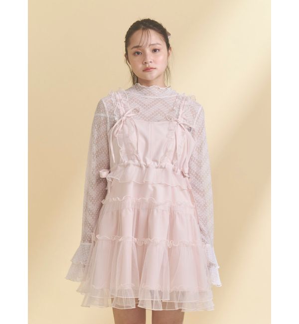 merry jenny「シアーレーストップス」|Tシャツ・カットソー|